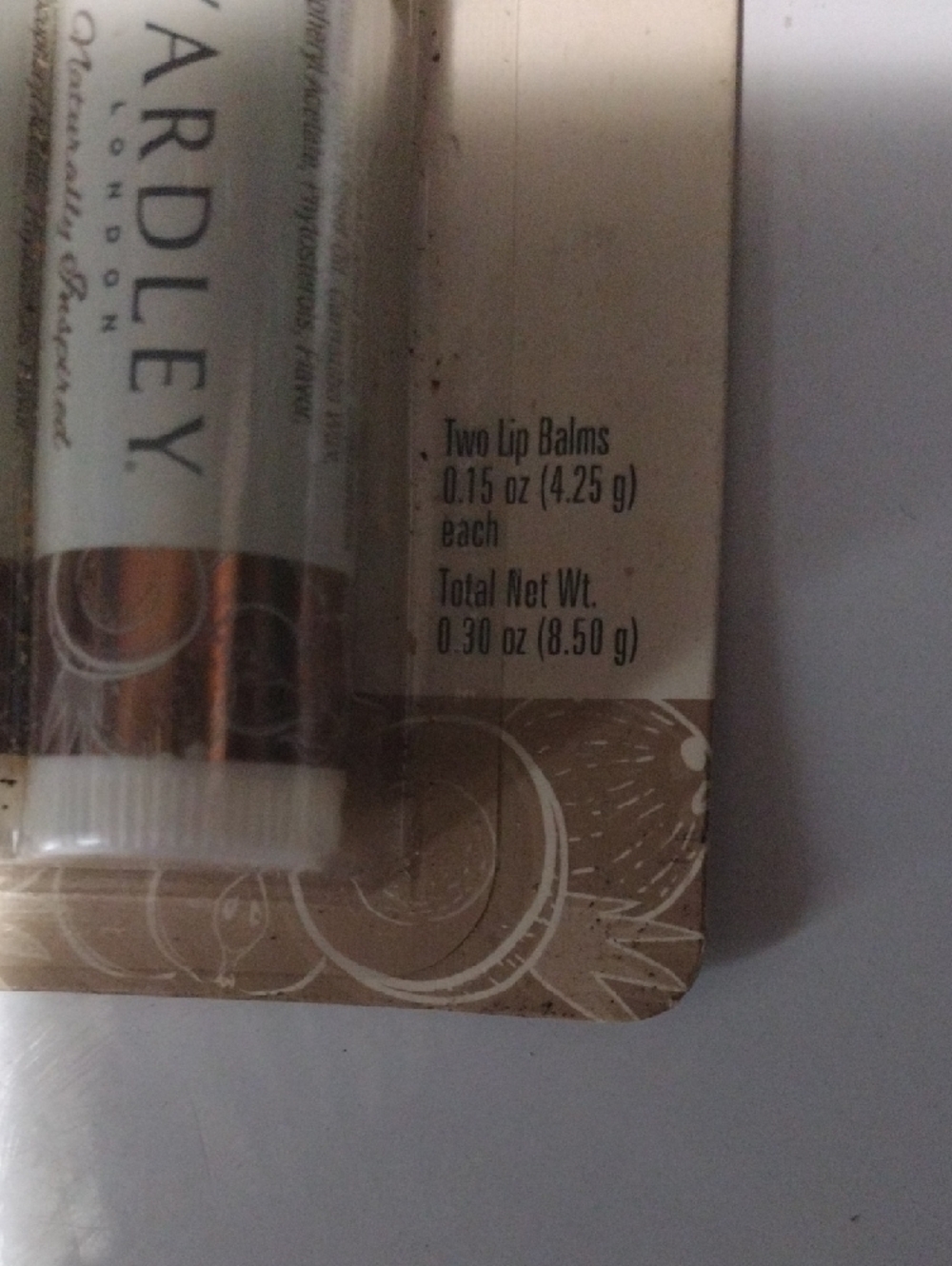 Yardley London Coconut Pear Moisturizing Lip Balm Duo - Cream - Picture 6 of 6